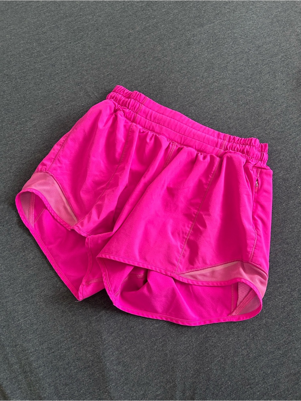 lululemon athletica Sonic Pink Hotty Hot Shorts
